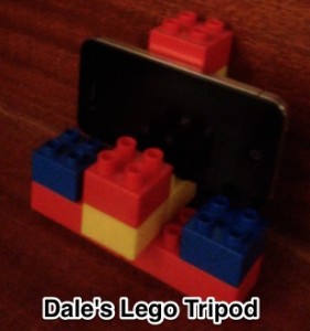 Lego iPhone Tripod